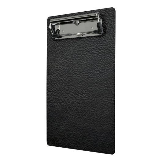 Mini Porte-bloc Cuir noir (Angle2)