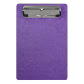 Mini Porte-bloc Cuir pourpre (Devant)