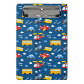 Mini Porte-bloc Cute Cartoon Vehicles Pattern  (Devant)