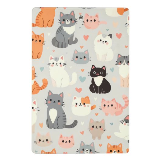 Mini Porte-bloc Cute chat (Dos)