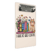 Mini Porte-bloc Cute Floral Livres et Chat (Incliné)