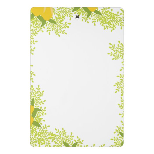 Mini Porte-bloc Cute & Functional Mini Lemon Design Clipboard (Dos)
