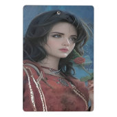 Mini Porte-bloc Cute Lady Mini Porte - bloc (Dos)