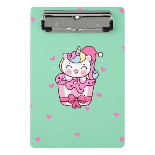 Mini Porte-bloc Cute licorne magique (Devant)