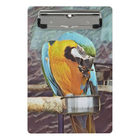 MINI PORTE-BLOC CUTE MACAW (Devant)