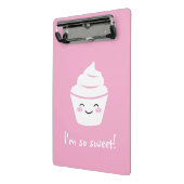 Mini Porte-bloc Cute pink animate cupcake (Angle2)