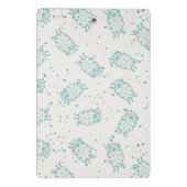 Mini Porte-bloc Cute Sheep – Whimsical Seamless Pattern (Dos)
