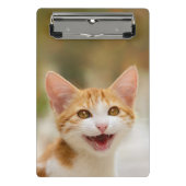 Mini Porte-bloc Cute Smiling Kitten Visage Drôle Chat Meow Photo - (Devant)