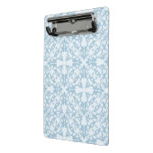 Mini Porte-bloc Damassé bleu-clair (Angle2)