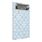 Mini Porte-bloc Damassé bleu-clair (Incliné)