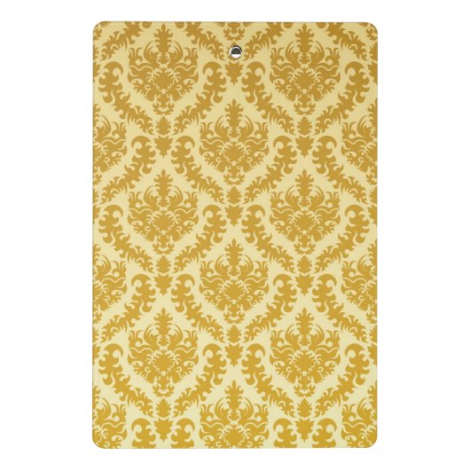 Mini Porte-bloc Damassé d'or (Dos)