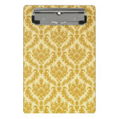 Mini Porte-bloc Damassé d'or (Devant)