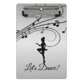 Mini Porte-bloc Danse de claquettes 3 (Devant)