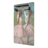 Mini Porte-bloc Danseurs en Pink Edgar Degas (Angle2)