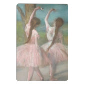Mini Porte-bloc Danseurs en Pink Edgar Degas (Dos)