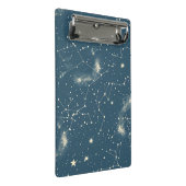Mini Porte-bloc Dark Academia Navy Ivory Moon Constellation Chart (Incliné)