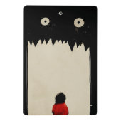 Mini Porte-bloc Darnes le monstre (Dos)