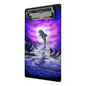 Mini Porte-bloc Dauphin clair de lune (Angle2)