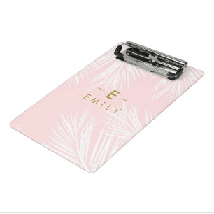 Mini Porte-bloc de notes Tropical Rose Personnalisé