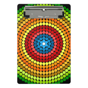 Mini Porte-bloc Décor Abstrait Mandala Art Design-65904