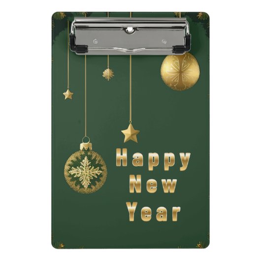 Mini Porte-bloc Décorations de fêtes de fin d'année (Devant)
