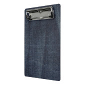 Mini Porte-bloc Denim fabric texture de jeans (Angle2)