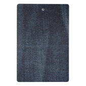 Mini Porte-bloc Denim fabric texture de jeans (Dos)