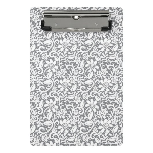 Mini Porte-bloc Dentelle blanche 1 (Devant)