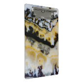 Mini Porte-bloc Dentelle d'argent Onyx (Incliné)