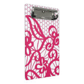 Mini Porte-bloc Dentelle rouge (Incliné)