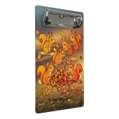 Mini Porte-bloc "Des écureuils gais ramassent des noix" (Incliné)