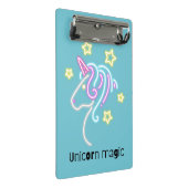 Mini Porte-bloc Design de licorne mignonne (Incliné)