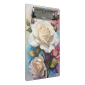 Mini Porte-bloc Design de peinture Rose Bouquet (Incliné)