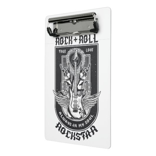 Mini Porte-bloc Design Guitar Rock (Angle2)