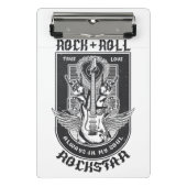 Mini Porte-bloc Design Guitar Rock (Devant)