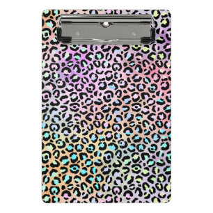 Mini Porte-bloc Design Iridescendant Leopard Series 6