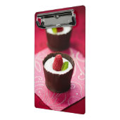 Mini Porte-bloc Dessert blanc de mousse de chocolat (Angle2)