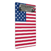 Mini Porte-bloc Dessin de fierté du drapeau américain USA (Incliné)