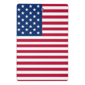 Mini Porte-bloc Dessin de fierté du drapeau américain USA (Dos)
