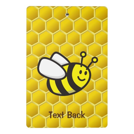 Mini Porte-bloc Dessin sur les abeilles (Dos)