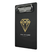 Mini Porte-bloc Diamond d'or (Angle2)