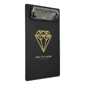Mini Porte-bloc Diamond d'or (Incliné)