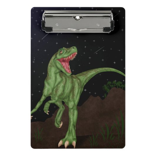 Mini Porte-bloc Dinosaure - Nuit préhistorique (Devant)
