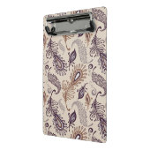 Mini Porte-bloc Divers motif de plume (Angle2)