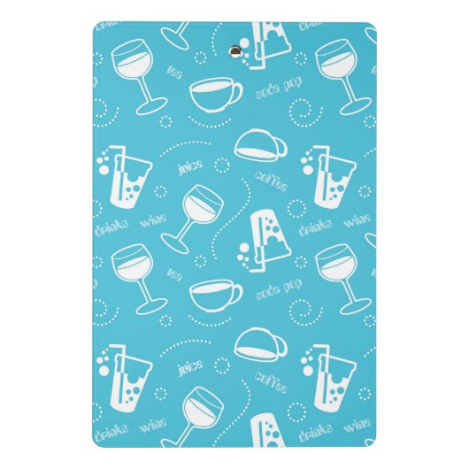 Mini Porte-bloc Diverses boissons (Dos)