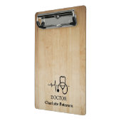 Mini Porte-bloc Docteur en stéthoscope à battement cardiaque (Angle2)