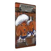 Mini Porte-bloc Doxies Rouges (Incliné)