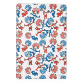 Mini Porte-bloc Dr Seuss | Chose Une Chose Deux Motifs du drapeau (Dos)