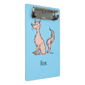 Mini Porte-bloc Dr. Seuss | Renard Rose (Incliné)