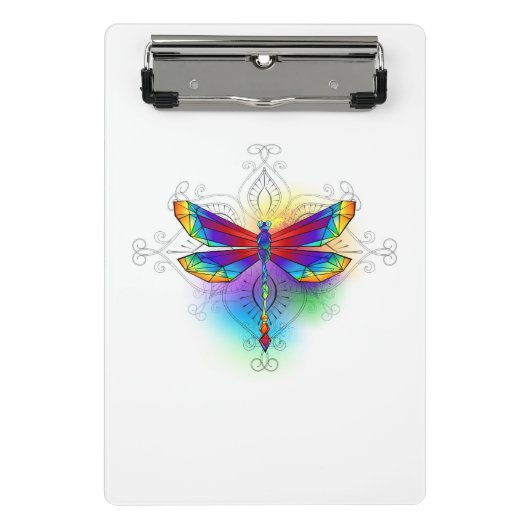 Mini Porte-bloc Dragonfly en arc-en-ciel (Devant)